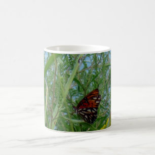 Butterfly by the River Coffee Mug