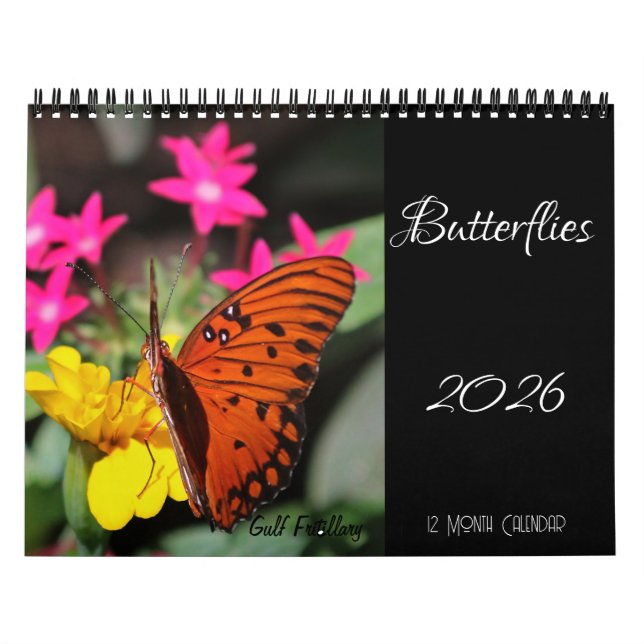 Butterfly Calendar 2026 (Cover)