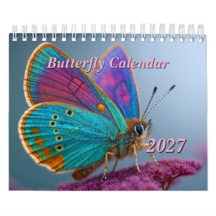 Butterfly Calendar 2027
