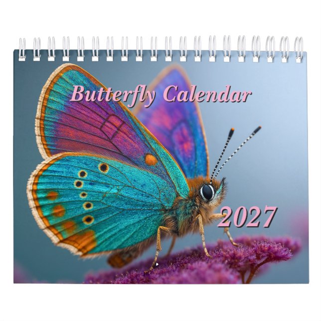 Butterfly Calendar 2027 (Cover)