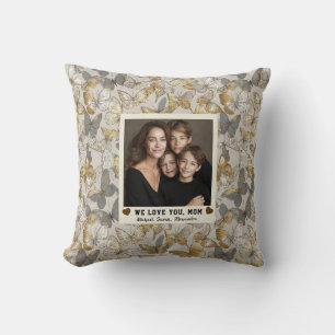 Butterfly Camo Best Mum In Law Home Styling Luxury Throw Pillow