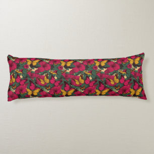 Butterfly Camo Texture Home Styling Garden Inspire Body Pillow