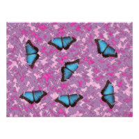 Butterfly Camouflage Pattern Office Peace Destiny