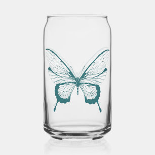 Butterfly Can Glass