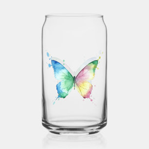 Butterfly Can Glass