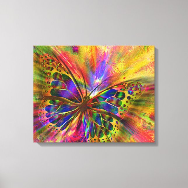 Butterfly Canvas Print (Front)