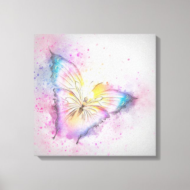 Butterfly Canvas Print (Front)