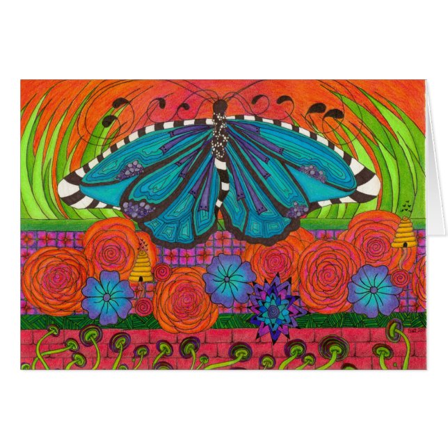 Butterfly Card (Front Horizontal)