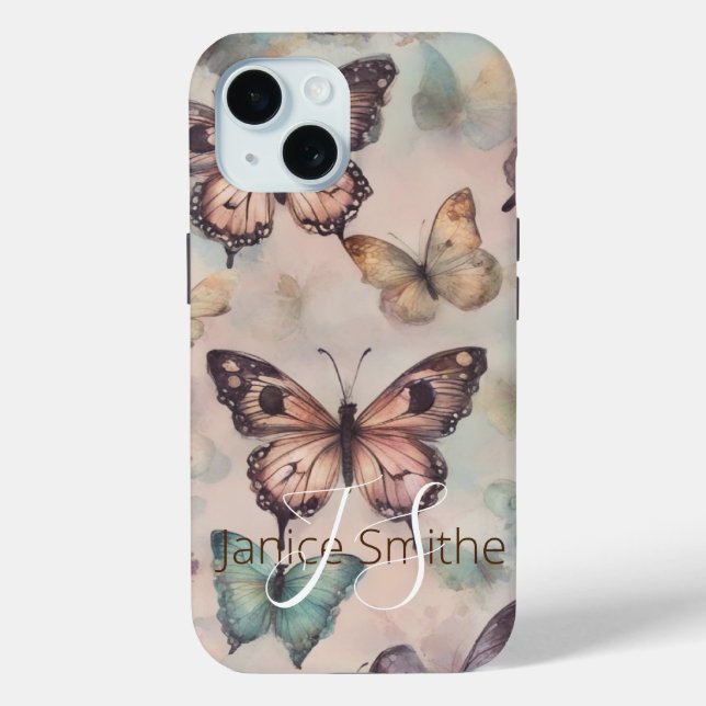 Butterfly Case-Mate iPhone Case (Back)