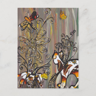 Butterfly Cats Postcards