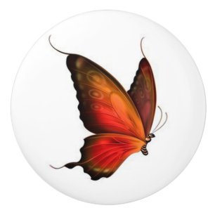 Butterfly/Ceramic Knob