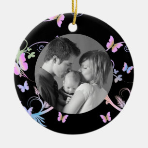 Butterfly Ceramic Ornament