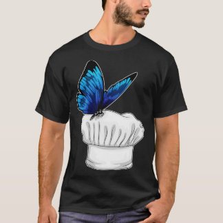 Butterfly Chef Chef hat T-Shirt