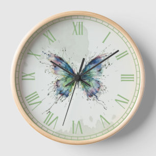 Butterfly Clock
