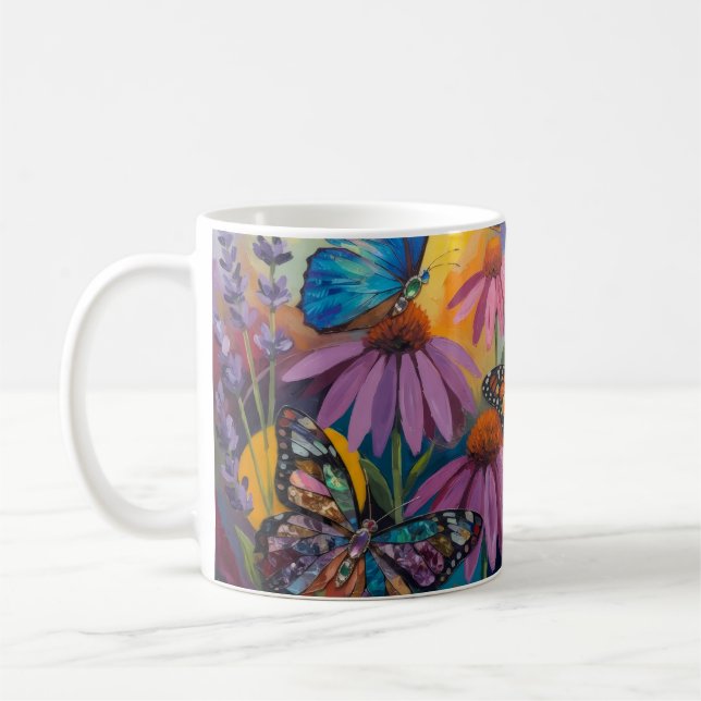 Butterfly  coffee mug (Left)