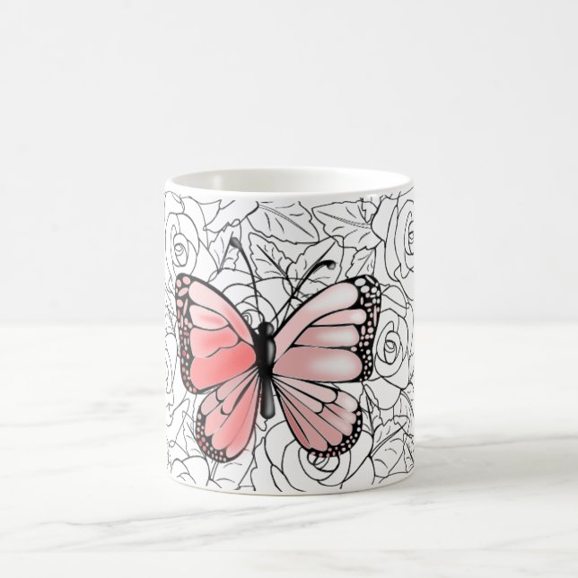 Butterfly Coffee Mug (Center)