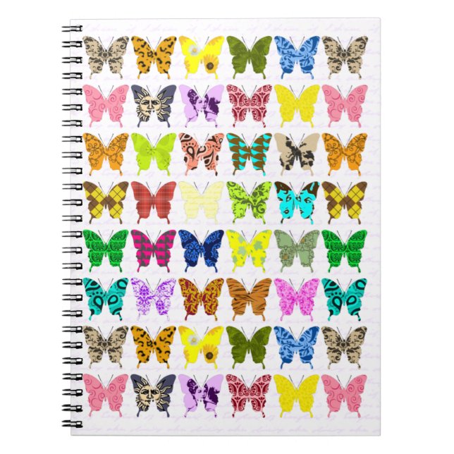 Butterfly Collage Notebook (Front)
