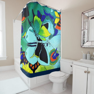 Butterfly Collage Photo Printed Bathroom