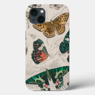 Butterfly Collection Antique Butterflies iPhone 13 Case