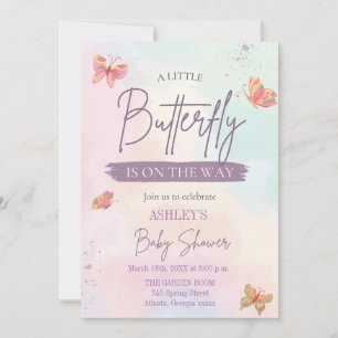 BUTTERFLY COLLECTION INVITATION