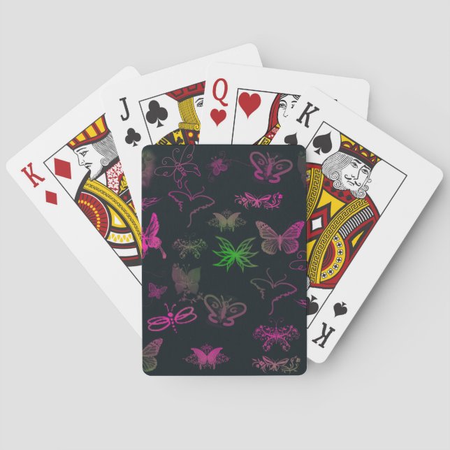Butterfly Collection Playing Cards (Back)