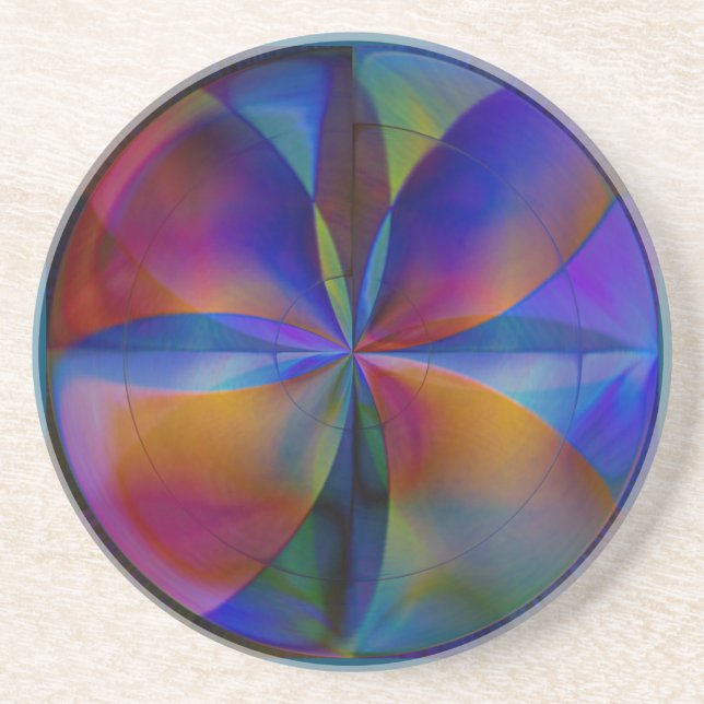 Butterfly Colours Coaster (Front)