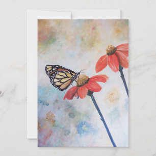 Butterfly Commissioned Painting Save The Date