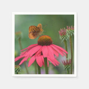 Butterfly Coneflower Napkin