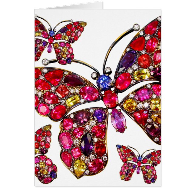 Butterfly Costume Jewellery Any Occasion Blank (Front)