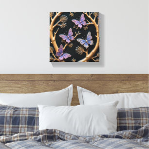 Butterfly Cotillion Canvas Print