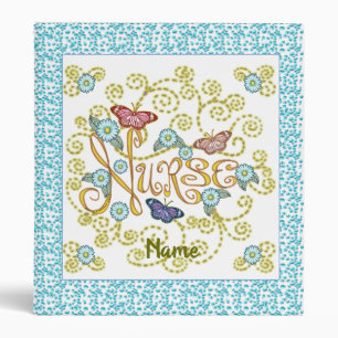 Butterfly custom Nurse binder 