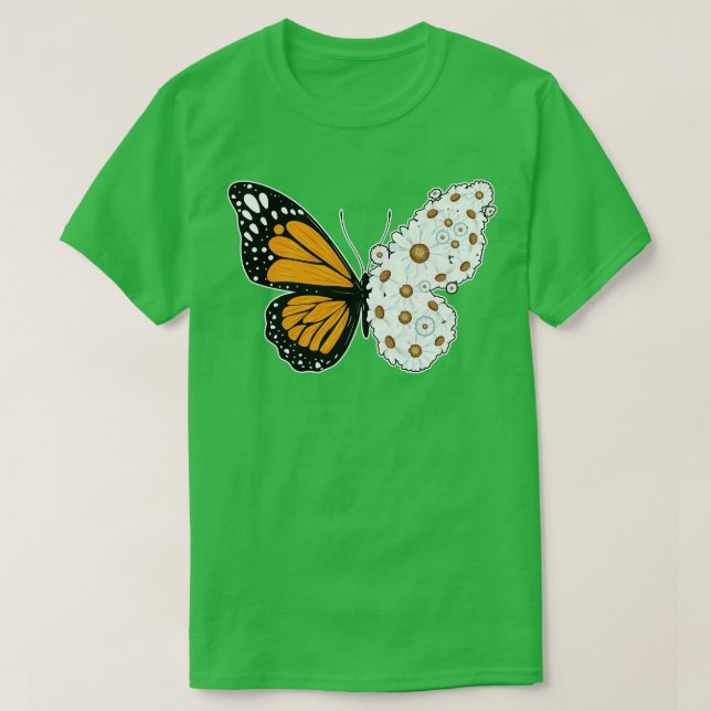 Butterfly Daisy T-Shirt (Design Front)