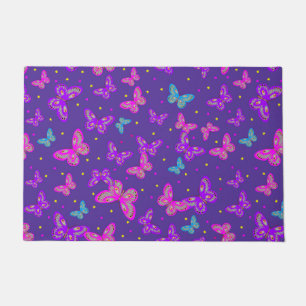 Butterfly dance doormat
