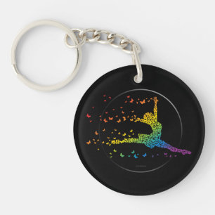 Butterfly Dancer Keychain
