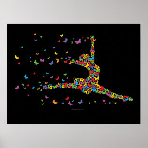 Butterfly Dancer Poster