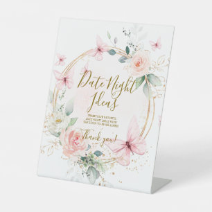 Butterfly Date Night Ideas Sign