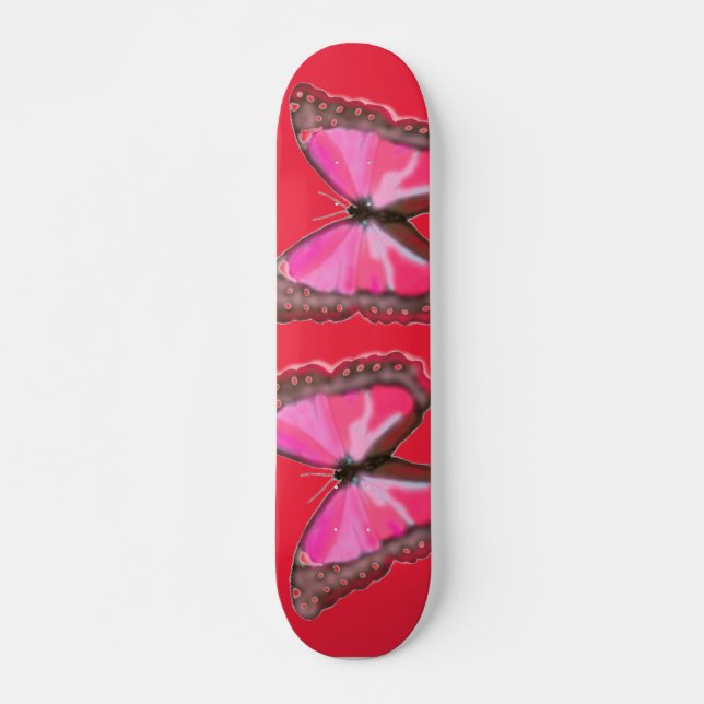 Butterfly decoration skateboard (Front)