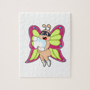 Butterfly Dentist Teeth Jigsaw Puzzle