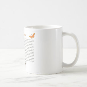 Butterfly Desiderata Coffee Mug=Daily Inspiration Coffee Mug