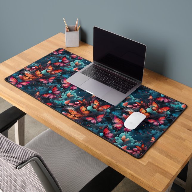 Butterfly Design Desk Mat (Office 2)