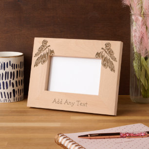 Butterfly Design Personalised Etched Frames