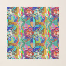 Butterfly design scarf by Julie Richman