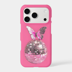 Butterfly Disco Ball iPhone Case   Y2K Sparkle