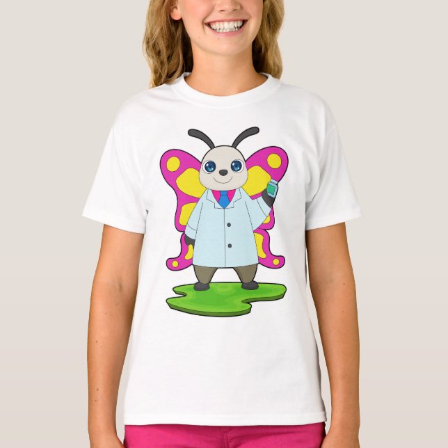 Butterfly Doctor Medicine T-Shirt (Front)