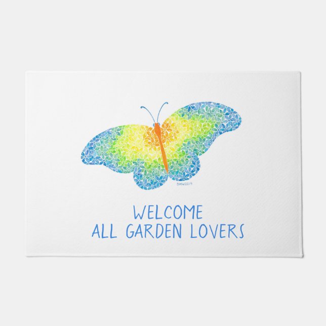 Butterfly Doormat (Front)
