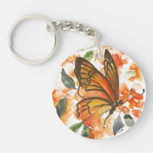 Butterfly Double-sided Acrylic Keychain