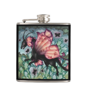Butterfly Dragon Flask