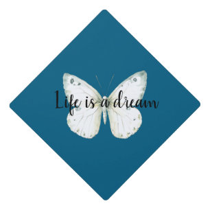 Butterfly Dream Graduation Cap Topper