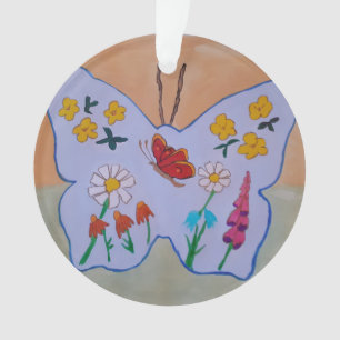 Butterfly Dreaming Acrylic Ornament