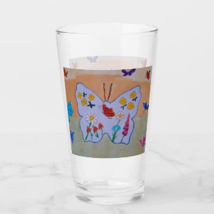 Butterfly Dreaming Glass